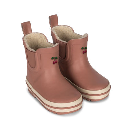 Konges Slojd Botas de lluvia Cherry Lowcameo Marrón