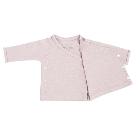 Camisa Only Overslag Baby Melange Classic Rosa Prematuro