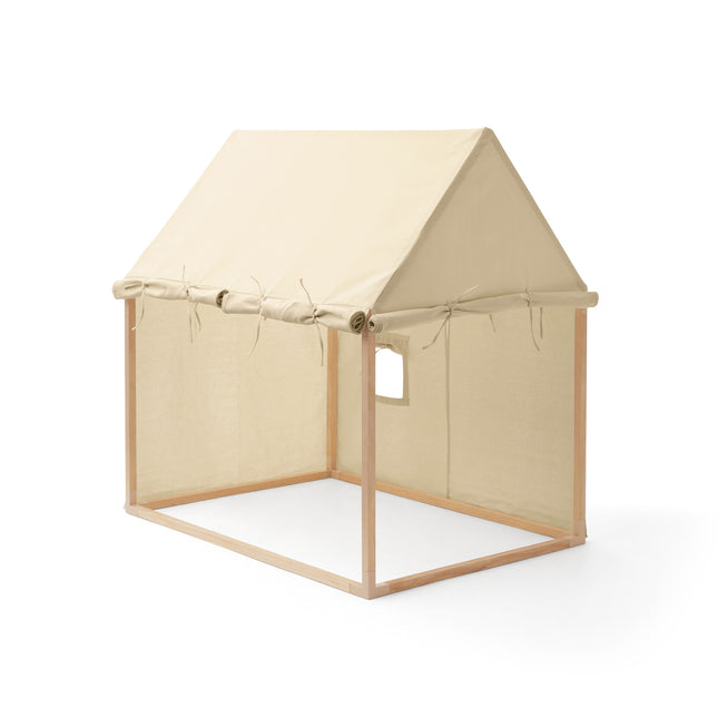 Concepto Infantil Tipi Carpa Casa de Juegos Beige