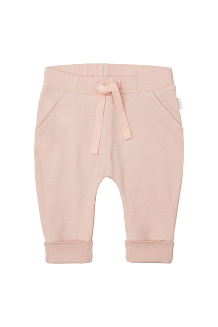 Noppies Pantalones Bebé Rosa Humo