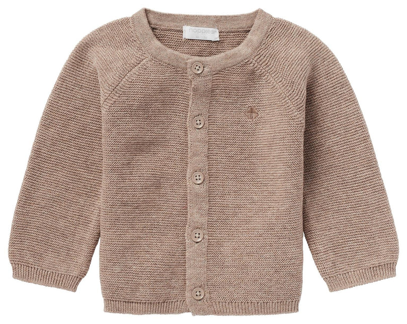 Noppies Baby Cardigan Naga Taupe Melange