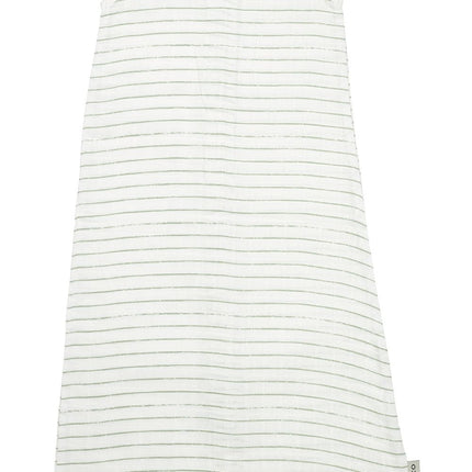 Saco de Dormir Meyco Baby Stripe Hidrófilo Suave Verde