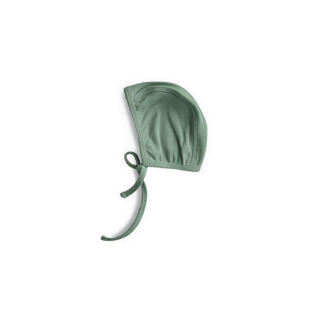 Gorro Mushie Baby Bonnet Verde Romano