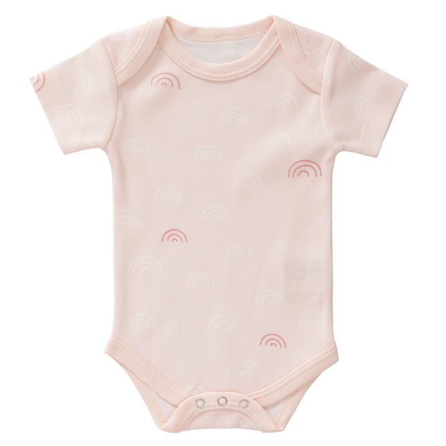 Fresk Romper Manga Corta Arco Iris Rosa Chintz