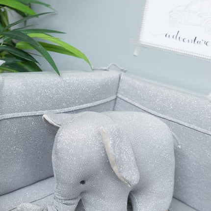 Baby's Only Cuddle Elefante Destello Gris Plata