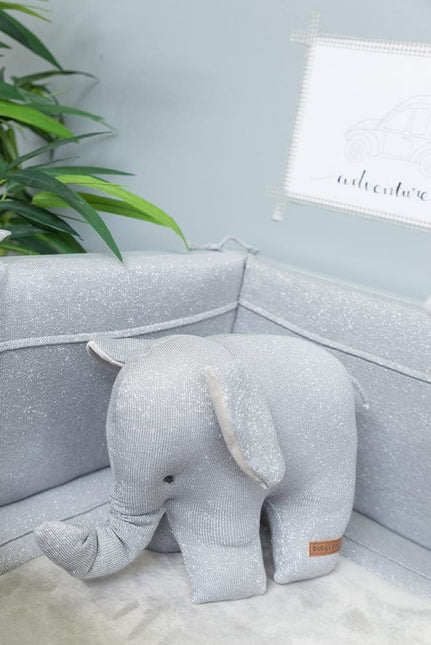 Baby's Only Cuddle Elefante Destello Gris Plata