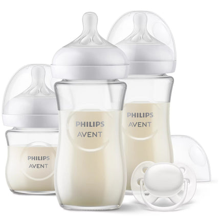 Set de biberones Philips Avent Starter 3.0 Cristal 4 Piezas