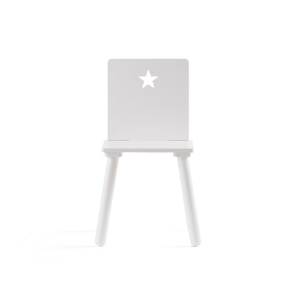 Silla Concepto Infantil Star Blanco