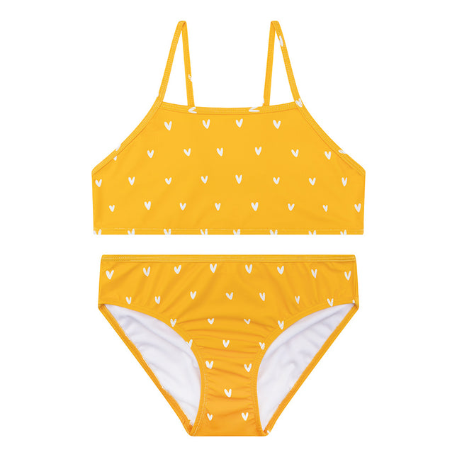 Swim Essentials Bikini Infantil Corazones Naranja