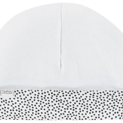 Gorro para bebé Noppies Marjolein Blanco