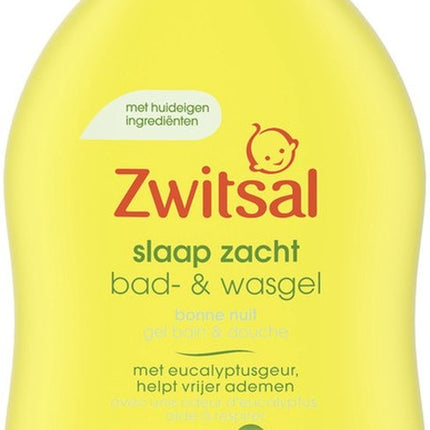 Gel de baño y jabón Zwitsal Sueño Suave Eucalipto 400ml