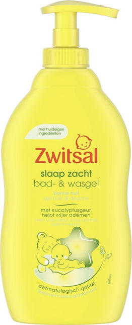 Gel de baño y jabón Zwitsal Sueño Suave Eucalipto 400ml