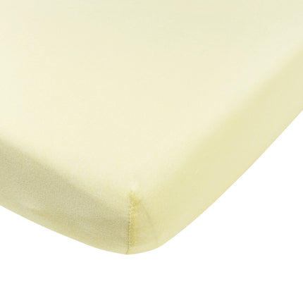 Meyco Sábana Ajustable Jersey 40X80/90 Suave Amarillo