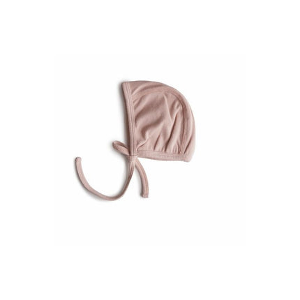 Gorro Mushie Baby Bonnet Blush