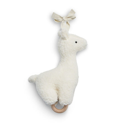 Percha Musical Jollein Baby Lama Blanco hueso