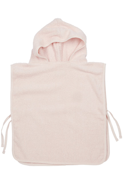 Meyco Bathponcho 1-3 Años Basic Rizo Suave Rosa