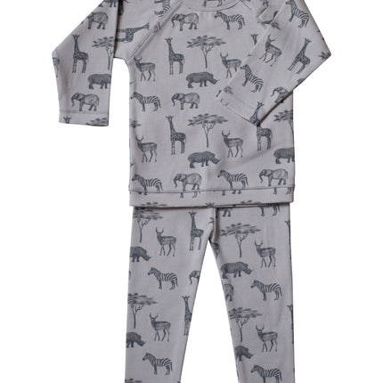 Pijama para bebé Snoozebaby Gris Tormenta