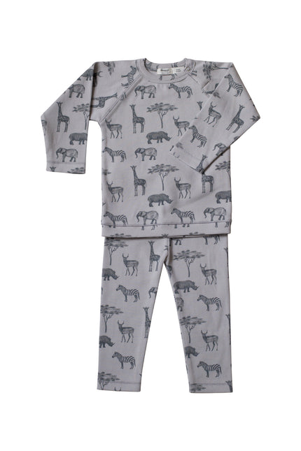 Pijama para bebé Snoozebaby Gris Tormenta