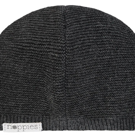 Gorro para bebé Noppies Gris Oscuro Melange