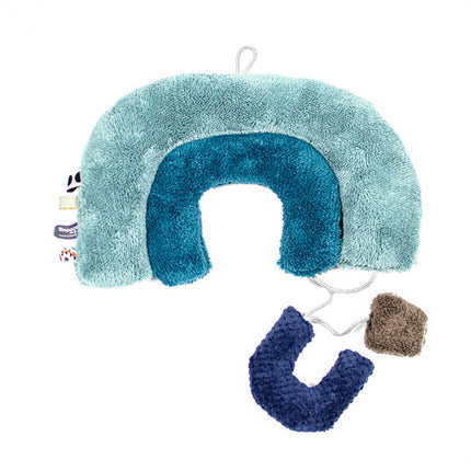 Snoozebaby Peluche Puzzle Arco Iris Gris Niebla