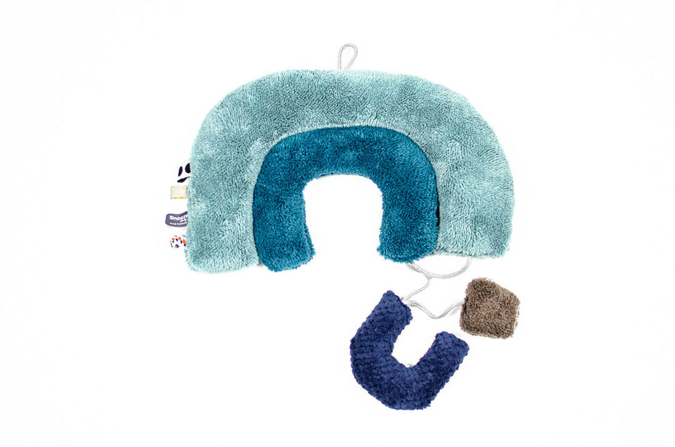 Snoozebaby Peluche Puzzle Arco Iris Gris Niebla