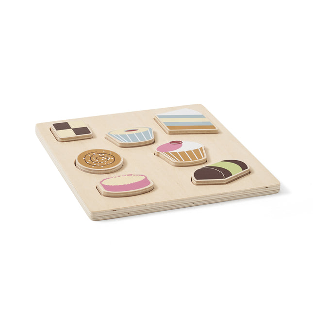 Galletas Puzzle Concepto Infantil