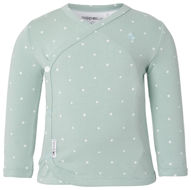 Noppies Camisa bebé Anne Gris Menta