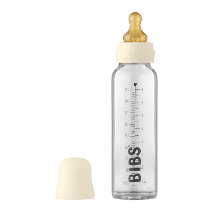 BIBS Biberón Cristal 225ml Marfil