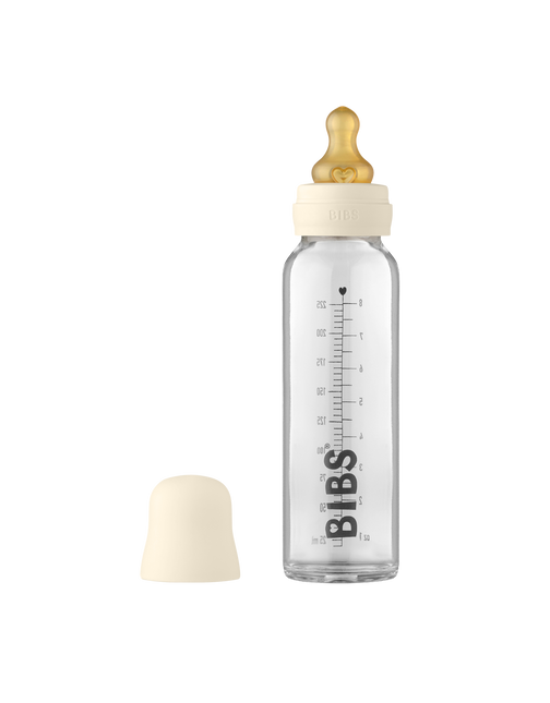 BIBS Biberón Cristal 225ml Marfil