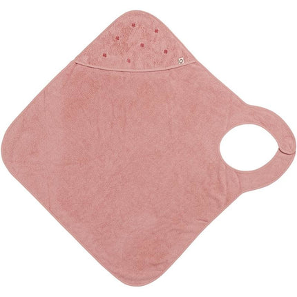 Noppies Funda de Baño para Bebé Tejido de rizo Trébol Rosa Niebla