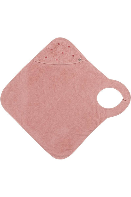 Noppies Funda de Baño para Bebé Tejido de rizo Trébol Rosa Niebla