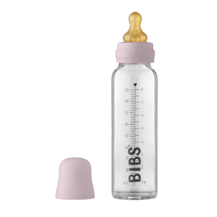 BIBS Biberón de vidrio 225 ml Lila oscuro