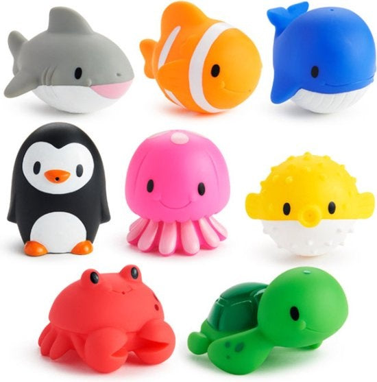 Munchkin Juguetes de Baño Animales del Mar 8pcs