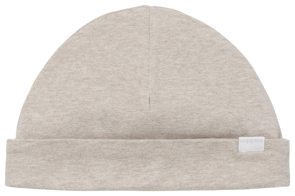 Gorro para bebé Noppies Taupe Melange Babylon