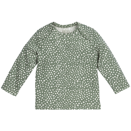 Meyco Pijama para bebé 2St Cheetah Forestgreen 100% Algodón