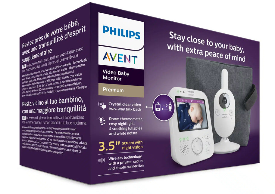 Vigilabebés Philips Avent Vídeo Scd892/26