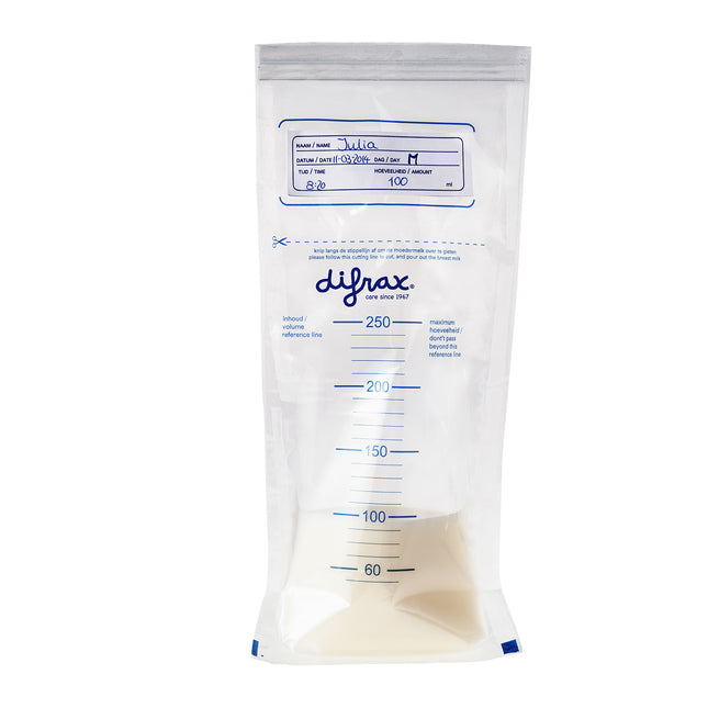 Bolsas de almacenamiento de leche materna Difrax