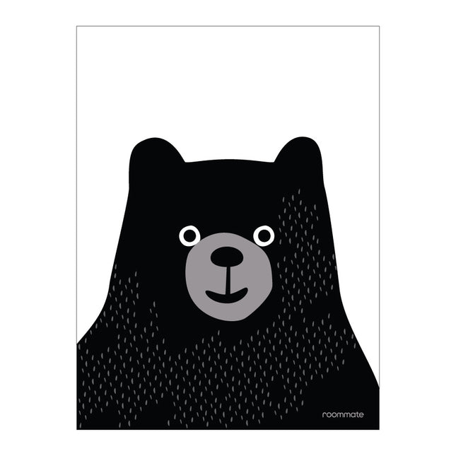 Decoración de pared Oso negro