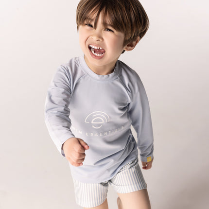 Traje de baño Essentials Niño Rayas Azul/Blanco