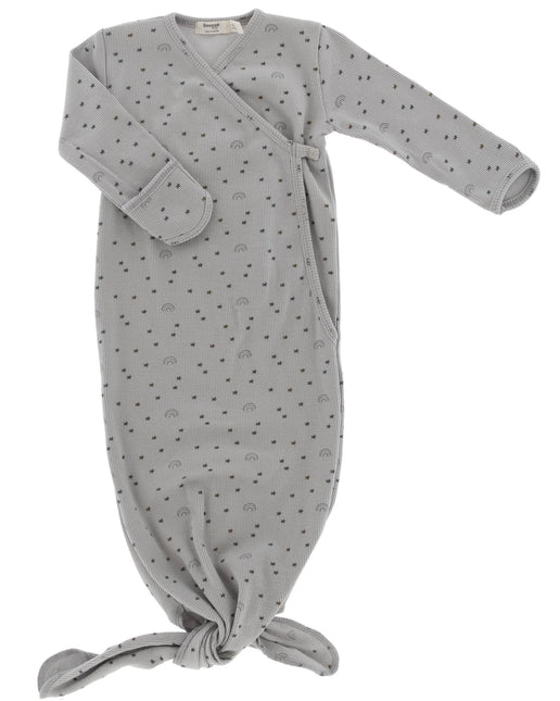 Snoozebaby Saco de Dormir Capullo para Bebé Smokey Green Lets Grow 75cm