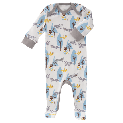 Fresk Pijama Bebé Con Pie Zorro Azul