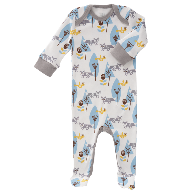 Fresk Pijama Bebé Con Pie Zorro Azul