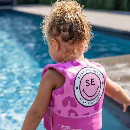 Swim Essentials Chaleco de baño Niño estampado Pantera 18-30 Kg