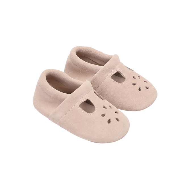 Zapatitos Juna Beige Ante