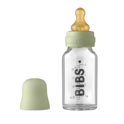 BIBS Biberón de vidrio 110ml Salvia