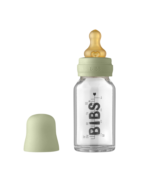 BIBS Biberón de vidrio 110ml Salvia