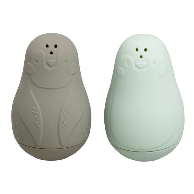 Juguetes de Baño Sólo para Bebés Pingu√ØNs Verde Urbano/Menta 2pcs