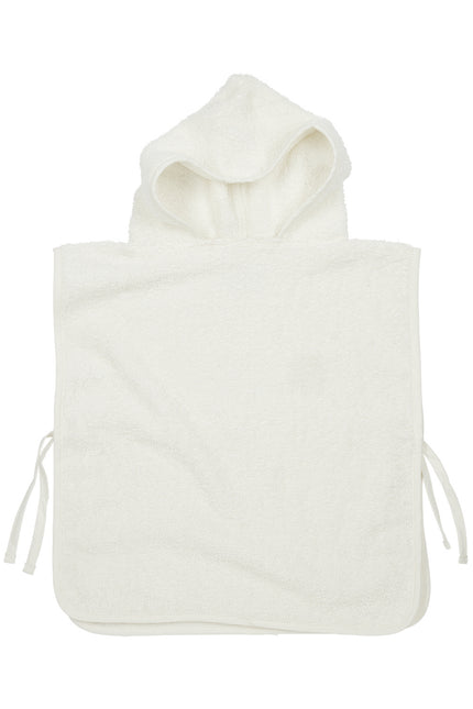 Meyco Bathponcho 1-3 Años Basic Terry Blanco hueso