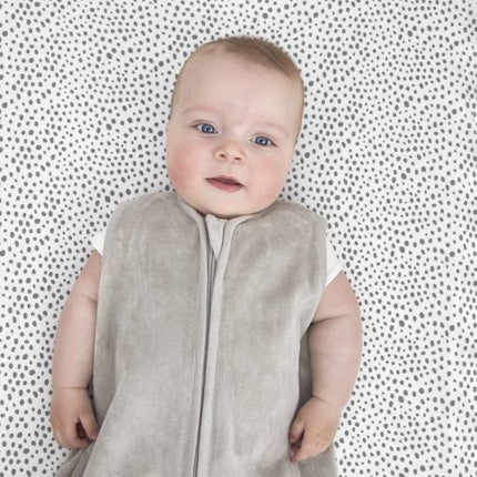 Saco de Dormir Meyco Baby Summer Terciopelo Gris Claro