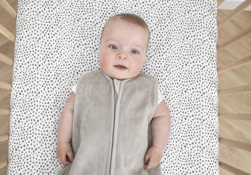 Saco de Dormir Meyco Baby Summer Terciopelo Gris Claro